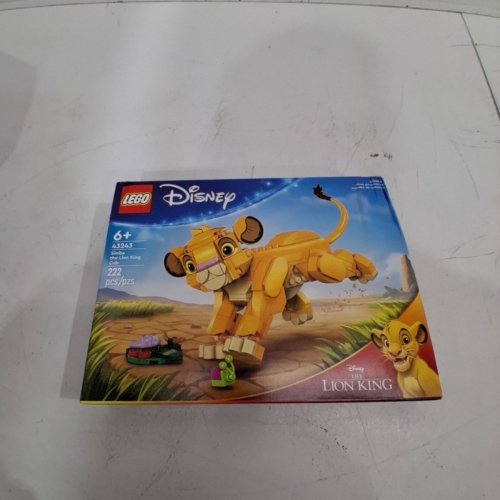 222PC LEGO DISNEY THE LION KING - SIMBA THE LION KING CUB BUILDING SET (#43243) image 2
