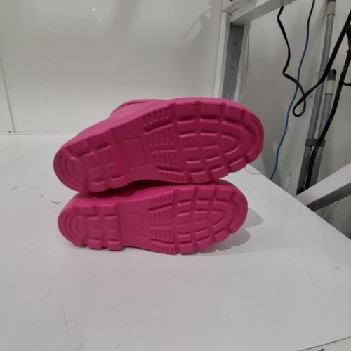 GIRL'S TOTES RUBBER RAINBOOTS - 11-12 - PINK image 5
