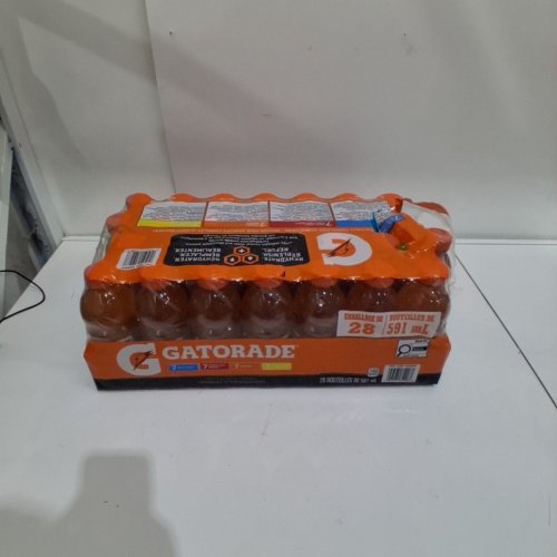 28PK GATORADE SPORTS DRINKS, RAINBOW VARIETY PACK - 591ML - COOL BLUE, FRUIT PUNCH, ORANGE, LEMON-LIME image 3