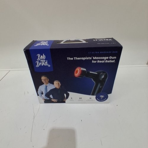 2-IN-1 7PC BOB AND BRAD L7 ULTRA MASSAGE GUN - BLACK (MODEL: L7 ULTRA) image 5
