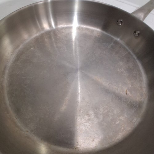2PC LAGOSTINA MODERNA STAINLESS STEEL PAN SET - INDUCTION READY, DISHWASHER & OVEN SAFE - 10.2" & 11.8" - SILVER (MODEL: 9100060811) image 3