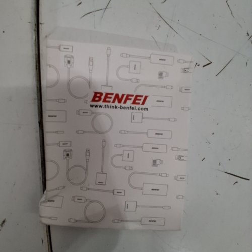 BENFEI SHORT USB-C TO USB-C CABLE - 12" - 60W - BLACK image 3