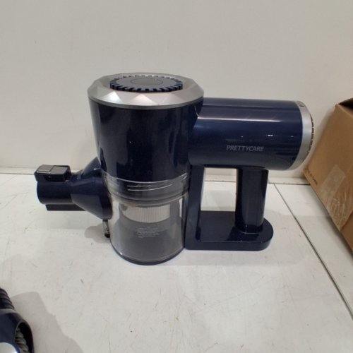 PRETTYCARE 6-IN-1 CORDLESS LIGHTWEIGHT VACUUM CLEANER WITH DUST CUP & LARGE CAPACITY BATTERY - BLUE/GREY (MODEL: W200) image 3