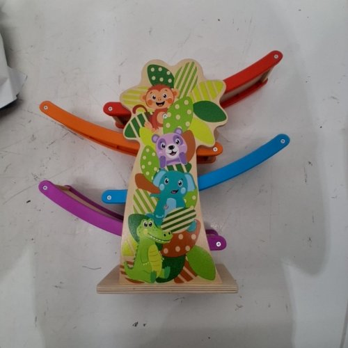 SPARK CREATE IMAGINE WOODEN TREES AND TRACK SET - 13.58"' - MULTICOLOUR image 3