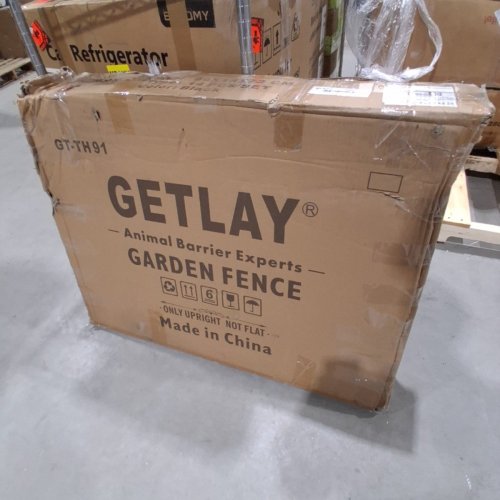 14PC GETLAY ANIMAL BARRIER GARDEN FENCE - 36" - BLACK (MODEL: GT-TH91) image 8