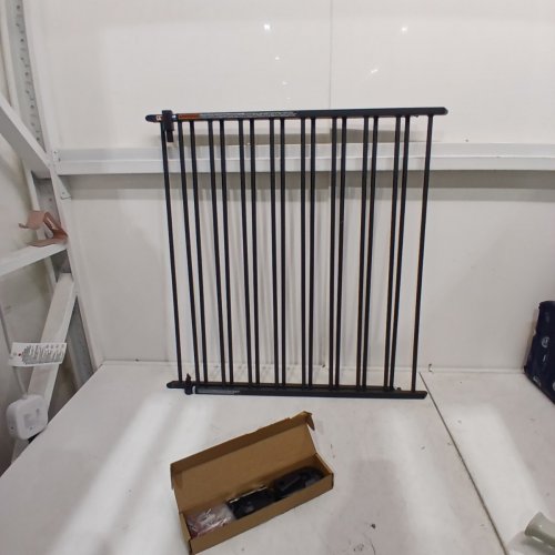 MUNCHKIN PUSH TO CLOSE™ EXTENDING METAL GATE - 28.5"-45" - BLACK (MODEL:MK001REV4) image 2
