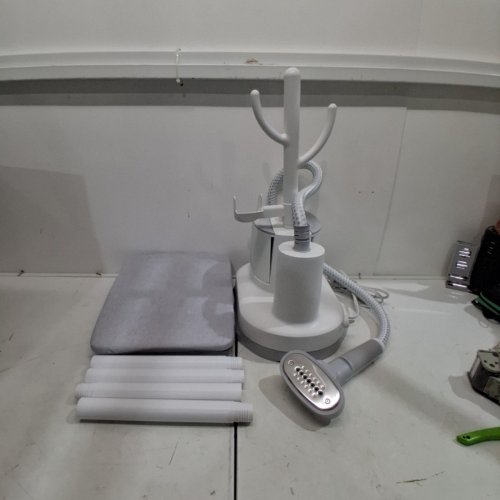 ROWENTA STEAMER FOR CLOTHES WITH IRONING BOARD HOME STEAM - 48OZ - WHITE image 3