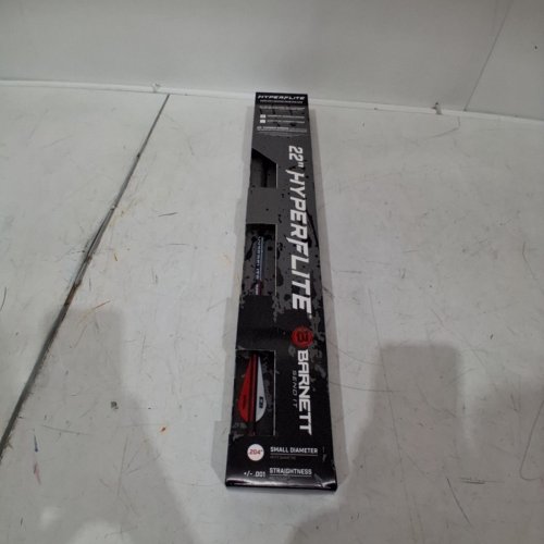 3PK BARNETT HYPERFLITE CARBON CROSSBOW ARROWS - 22" - BLACK / RED image 2