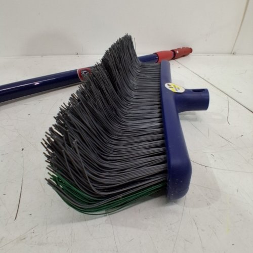 SPEAR & JACKSON TELESCOPIC RAKE BRUSH - 5FT - GREEN/GREY/BLUE - (MODEL: 4865RB) image 3