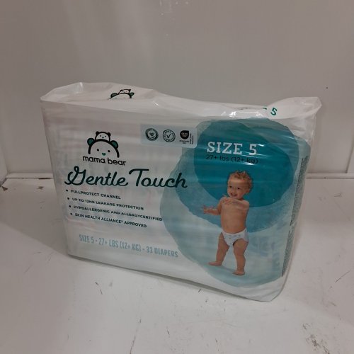 33PK MAMA BEAR BY AMAZON GENTLE TOUCH DIAPERS - SIZE 5 - (MODEL: B07T4WQRNJ) image 3