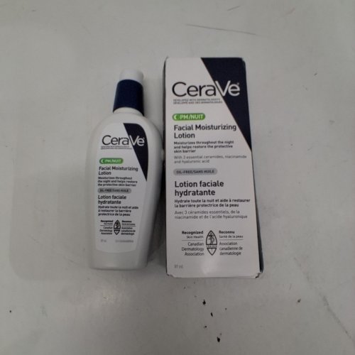 CERAVE FACIAL MOISTURIZING NIGHT PM LOTION, OIL-FREE - 89ML image 2
