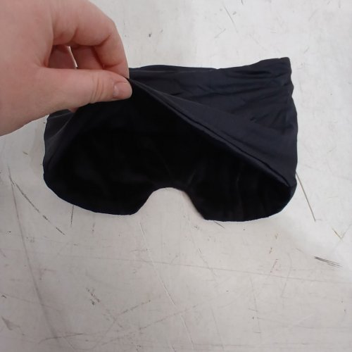 MELLOW BLACKOUT DEEP SLEEP WEIGHTED EYE MASK - ONE SIZE FITS MOST - BLACK image 4