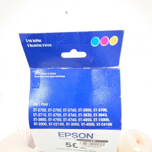 3PC EPSON 502 COMBO PACK INK REFILL BOTTLES FOR SELECT ECOTANK PRINTERS - 70ML EACH - CYAN, MAGENTA, YELLOW (MODEL: T502520-S/T5025020-CP) image 4