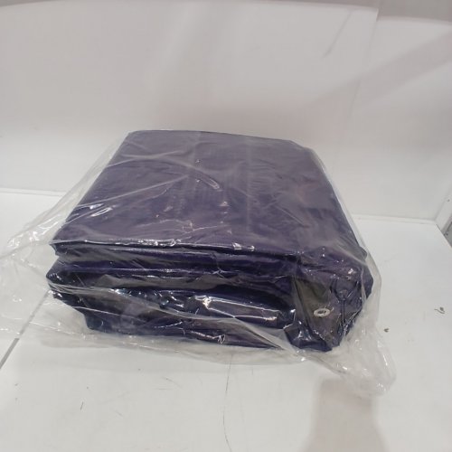 YANKEE POOL WINTER POOL COVER ROUND FOR ABOVE GROUND - 28FT - BLUE (MODEL: YPC-RO-28) image 2