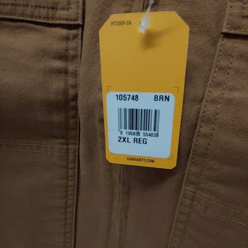 MEN'S CARHARTT RUGGED FLEX DUCK BERWICK JACKET - 2XL - CARHARTT BROWN (STYLE: 105748) image 3