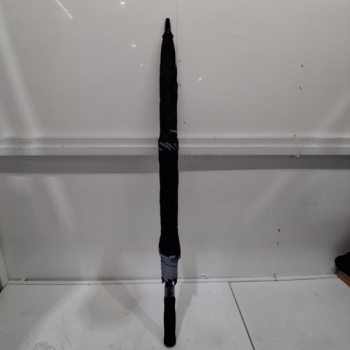 G4FREE GOLF UMBRELLA EXTRA LARGE VENTED UMBRELLA WITH CARRYING BAG AND REFLECTIVE STRIPES - 62" - BLACK image 3
