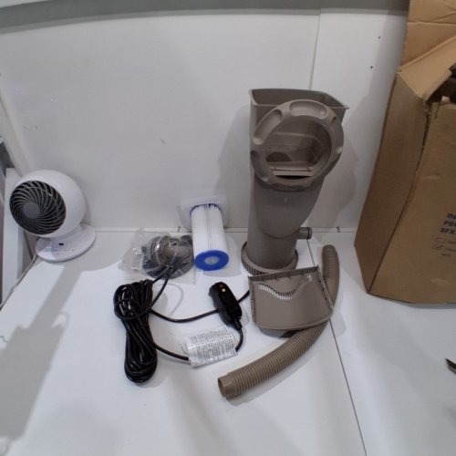 FUNSICLE SUMMER WAVES SKIMMERPLUS ABOVE GROUND SWIMMING POOL GFCI SKIMMER FILTER PUMP SYSTEM - 1500 GPH - 120 V - BROWN (MODEL: SFX1500) image 4
