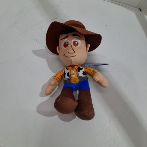 mattel DISNEY AND PIXAR TOY STORY 5 WOODY PLUSH TOY - 8" - MULTICOLOR image 3