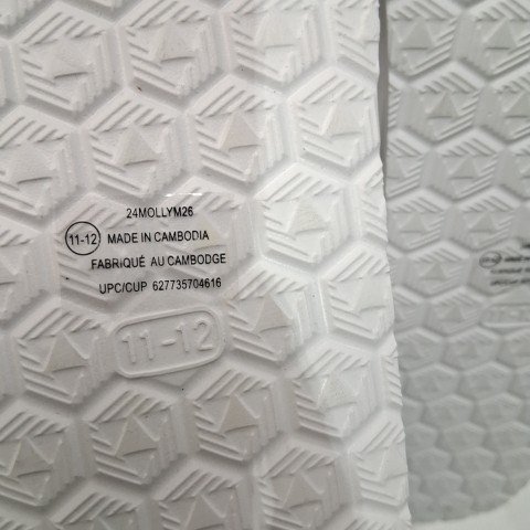WOMEN'S GEORGE SANDALS - SIZE 11-12 - WHITE image 4
