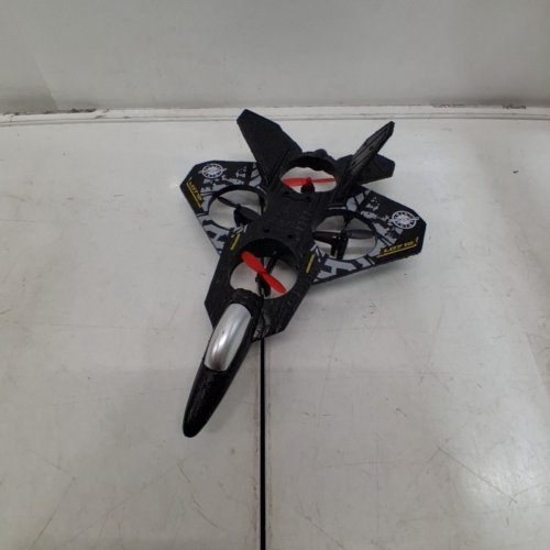 BEZGAR RC FIGHTER JET WITH LED LIGHTS & 360° FLIP - BLACK (MODEL: L0712) image 4