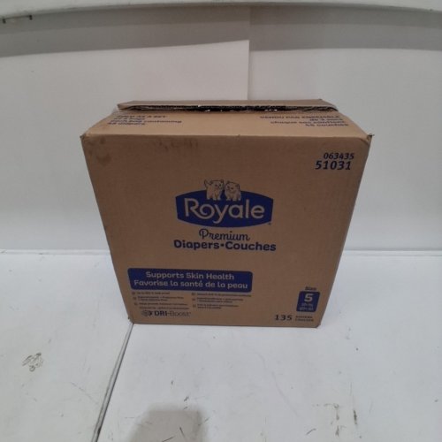 135PK ROYALE PREMIUM DISPOSABLE DIAPERS - SIZE 5 (MODEL: 51031) image 2