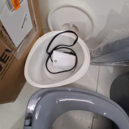 PORTABLE CAMPING TOILET WITH REMOVABLE PAPER HOLDER - 5L CAPACITY - GREY (MODEL: QJK) image 3