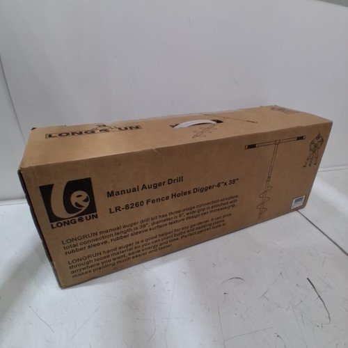 LONG RUN MANUAL AUGER DRILL - 6" TO 38" - BLACK image 4