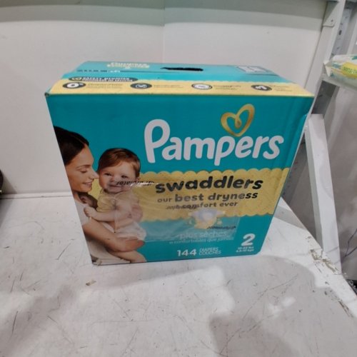 144PK PAMPERS SWADDLERS - SIZE 2 - MULTICOLOR image 2