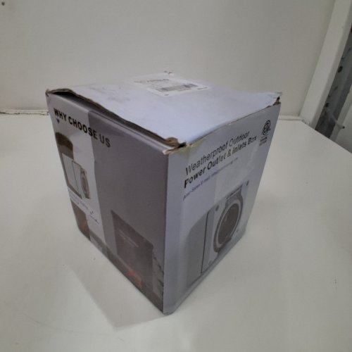 STARELO WATERPROOF POWER OUTLET BOX FOR RVS AND ELECTRIC VEHICLES WITH NEMA 14-50R OUTLET -50AMP 125V/250V - GREY (MODEL:0471450) image 3