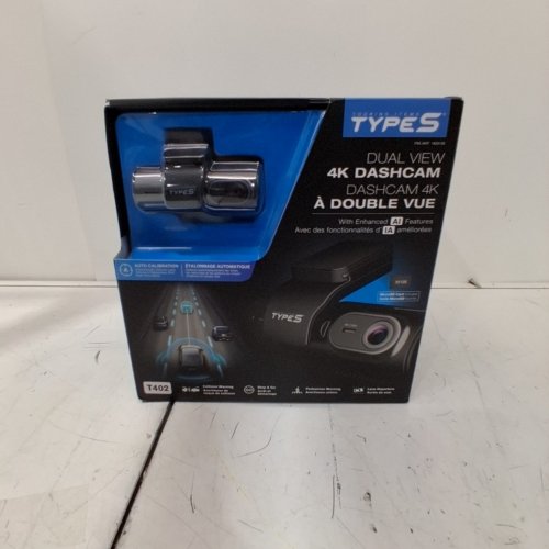 TYPE S DASHCAM WITH AI-POWERED DRIVER ASSISTANCE - 4K - BLACK (MODEL: 1829139) image 2