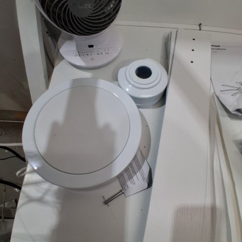 HONEYWELL XERXES NOTORIZED CEILING FAN WITH LED ANDF REMOTE CONTROL - 62" - WHITE (MODEL: 51628) image 12