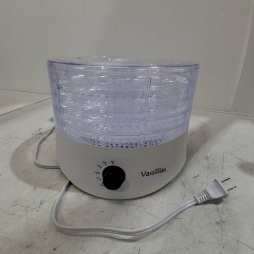VASSILLIAS MINI FOOD DEHYDRATOR - 120V 280W - WHITE (MODEL: FD704MY) image 4