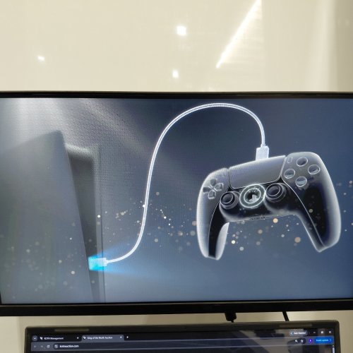 SONY PLAYSTATION 5 SLIM *UPDATED MODEL* (PS5) CONSOLE WITH WIRELESS CONTROLLER - DISC EDITION - 1TB (MODEL: CFI-2115) image 2