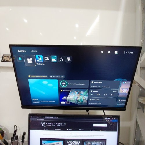 SONY PLAYSTATION 5 SLIM *UPDATED MODEL* (PS5) CONSOLE WITH WIRELESS CONTROLLER - DISC EDITION - 1TB (MODEL: CFI-2115) image 3