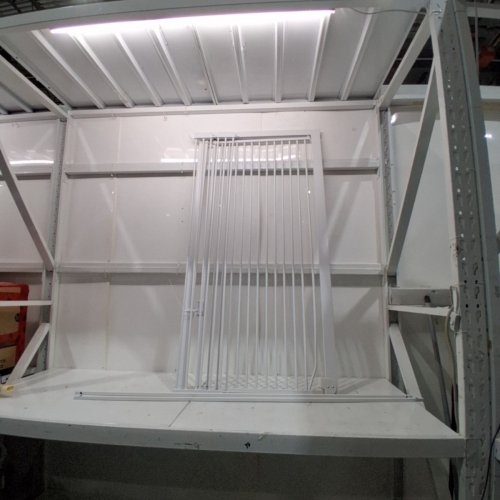 EXTRA TALL PET GATE - 29-41" X 56" - WHITE (MODEL: XY069) image 2