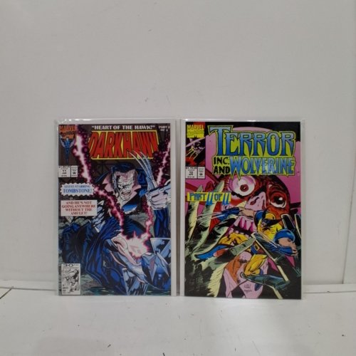 4 ASSTD MARVEL, DC, AND VALIANT COMIC BOOKS - THE TERROR #10, DARKHAWK #11, ARCHER AND ARMSTRONG #9, ROBIN II THE JOKER'S WILD #1 - VARIOUS AUTHORS image 4