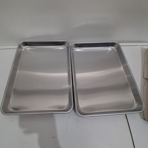 4PK NEW STAR FOODSERVICE QUARTER BAKING SHEETS - 9.5" X 13" X 1" (MODEL: 1995216) image 4