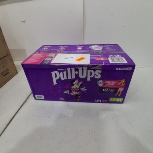 104PK GIRL'S HUGGIES PULL-UPS DISPOSABLE POTTY TRAINING PANTS - 2T-3T - 16 TO 34LB - DISNEY JUNIOR MINNIE image 2