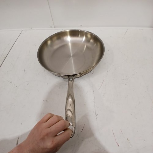 TRAMONTINA STAINLESS STEEL FRYING PAN - 12" - STAINLESS STEEL image 2