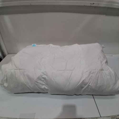 MARTHA STEWART GOOSE FEATHER & DOWN FILLED 100% COTTON COMFORTER/DUVET INSERT - TWIN - WHITE (MODEL: MS003024) image 3