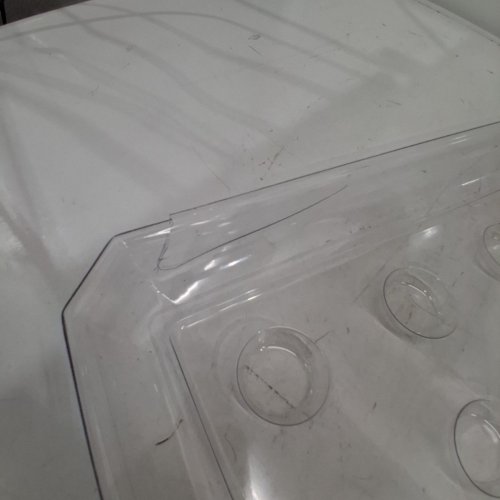 EVERSPRING HEAVY PLANT SAUCER - 16" SQUARE - CLEAR (MODEL: SQDS-1600) image 4