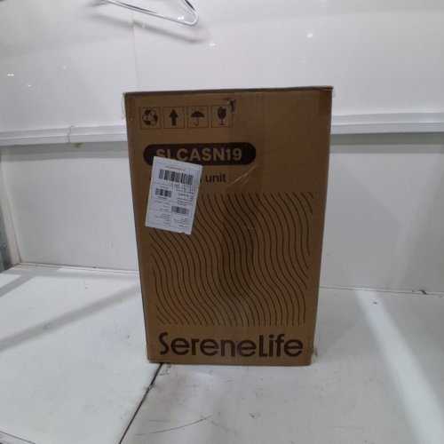 SERENELIFE PORTABLE SINK WITH WATER TANK AND ROLLING WHEELS - 4.4GAL - WHITE- (MODEL:‎SLCASN19) image 6