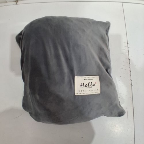 SOFT SOFA COVER FOR SOFAS 78" - 90" WIDE - GREY image 4