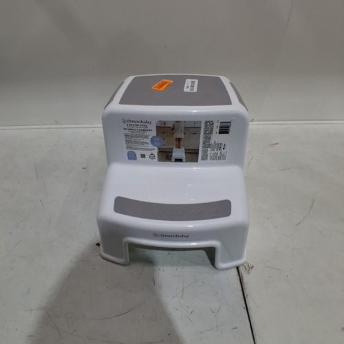 DREAMBABY 2-UP STEP STOOL - GREY/WHITE image 2