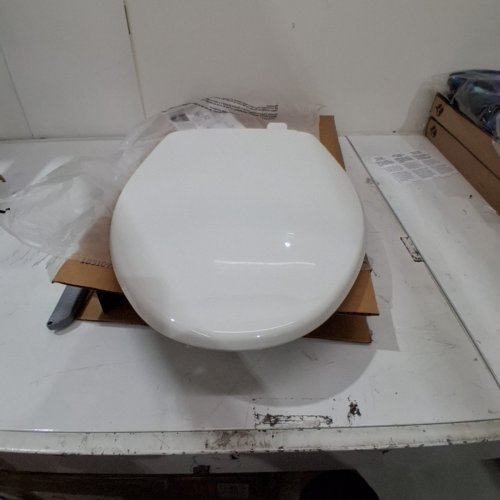 BEMIS LITTLE2BIG SLOW-CLOSE TOILET SEAT WITH BUILT IN POTTY TRAINING SEAT - 18.5" ELONGATED - WHITE (MODEL: 1881SLOW 000) image 2