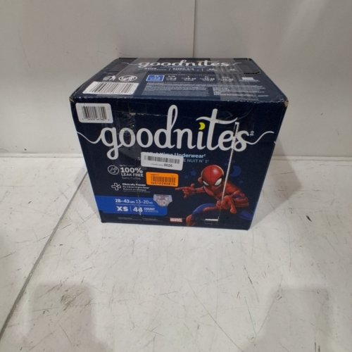 44PK GOODNITES POTTY TRAINING UNDERWEAR - EXTRA SMALL (28-43LBS) - MARVEL SPIDERMAN image 3