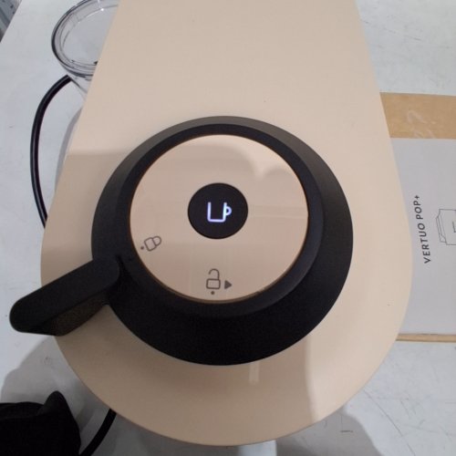 NESPRESSO VERTUO POP+ DELUXE BY DELONGHI SINGLE SERVE COFFEE & ESPRESSO MACHINE - BEIGE/BLACK (MODEL: ENV92BE) image 2