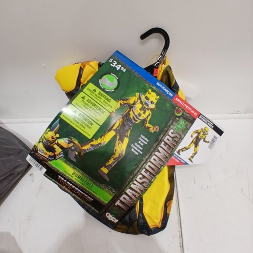 2PC BOY'S DISGUISE TRANSFORMERS BUMBLEBEE COSTUME - SMALL (4-6) - YELLOW / BLACK image 2