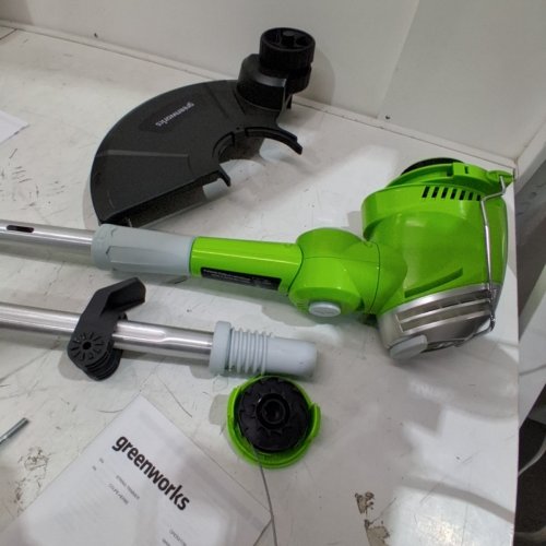 GREENWORKS 40V LITHIUM ION 13" CORDLESS WEED WHACKER, STRING LAWN TRIMMER (M#:/STF305) (TOOL ONLY) image 3