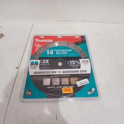MAKITA METAL CUTTING DIAMOND BLADE - 14" - SILVER - (MODEL:E-01719) image 2